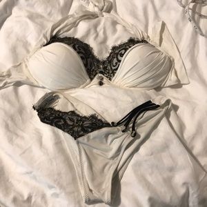 Beach Bunny Lace and Strappy Bikini